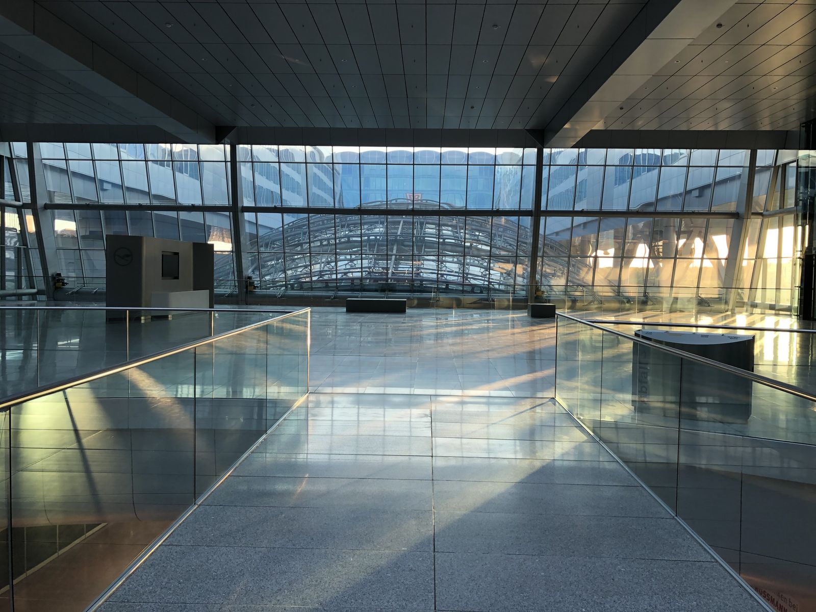 Frankfurt Airport, April 2020 — relocating during the pandemic
